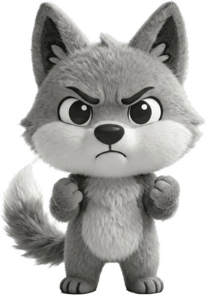 Wolfie looking getting hangry